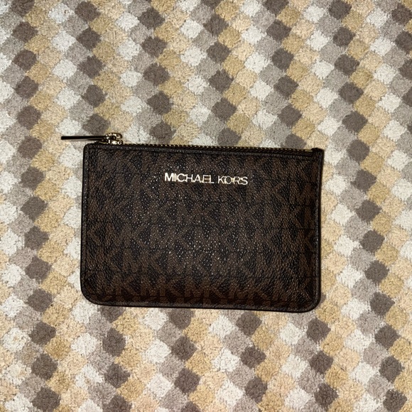 Small Michael Kors coin pouch with ID holder - Picture 1 of 4